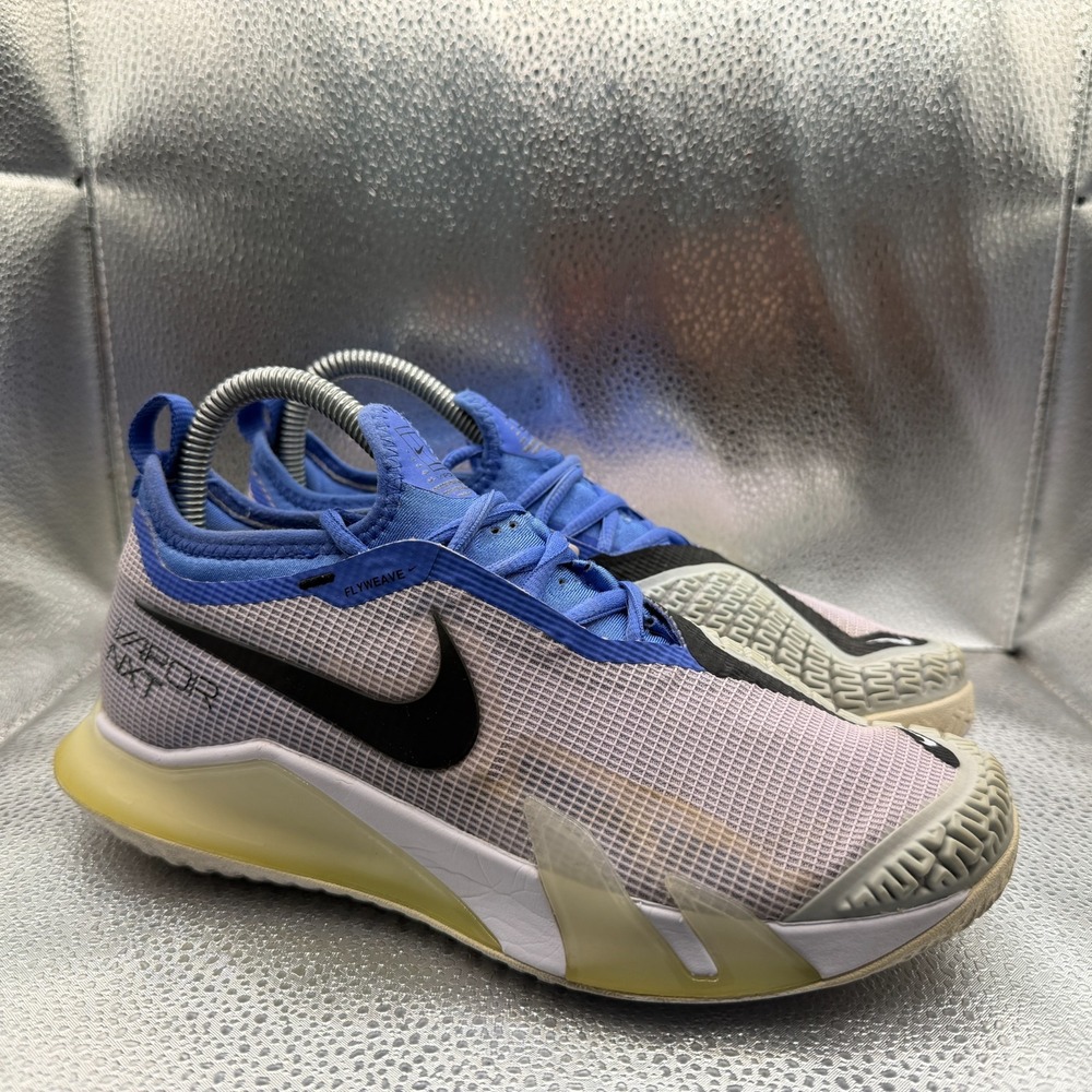Size 6 Nike Court React Vapor NXT Blue Doll Womens Tennis Shoes CV0742-401